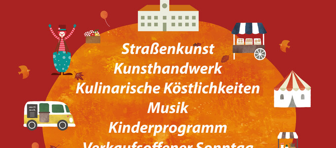 Plakat für das StraßenKUNSTfestival 2025 | © Stadt Geretsried