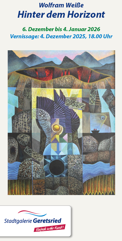 Plakat zur Ausstellung | © Stadt Geretsried