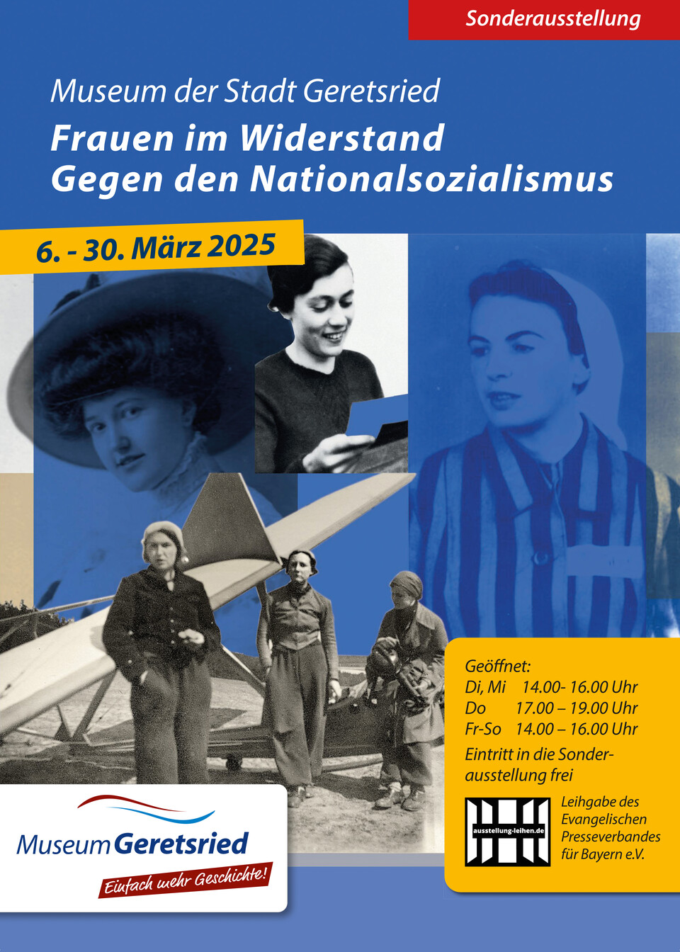 Plakat zur Sonder-Ausstellung | © Stadt Geretsried
