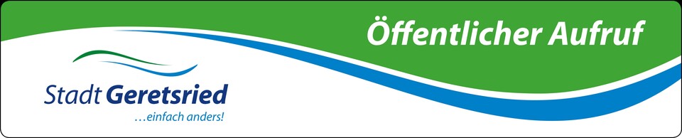 Logo Öffentlicher Aufruf | © Stadt Geretsried
