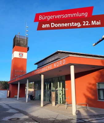 Die nächste Bürgerversammlung wird in der Feuerwache Nord stattfinden | © Stadt Geretsried