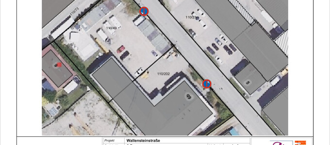 der Plan zeigt wo das eingesdchränkte Halteverbot eingerichtet ist | © Stadt Geretsried