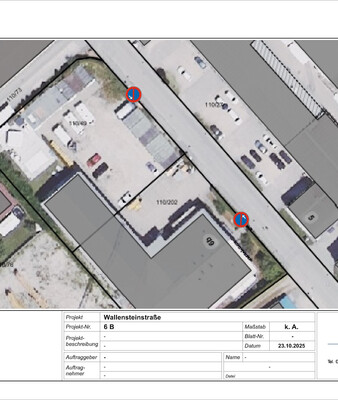 der Plan zeigt wo das eingesdchränkte Halteverbot eingerichtet ist | © Stadt Geretsried