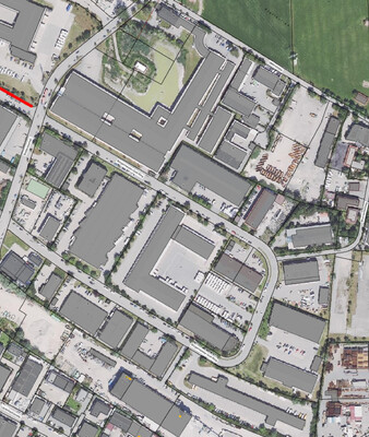 der Plan zeigt eine Übersicht der eingerichteten Halteverbote | © Stadt Geretsried