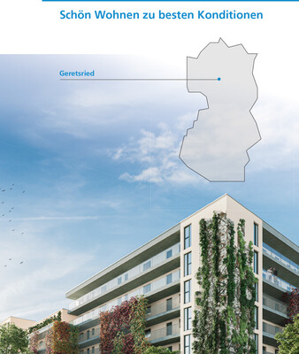 Außenansicht des neuen Wohnquartiers in der Banater Straße | © BayernHeim